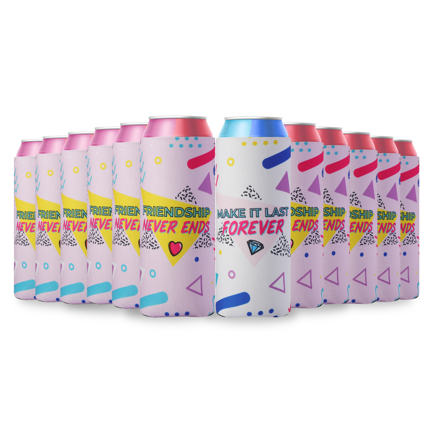 Bach to The 90s Bachelorette Party Slim Can Coolers