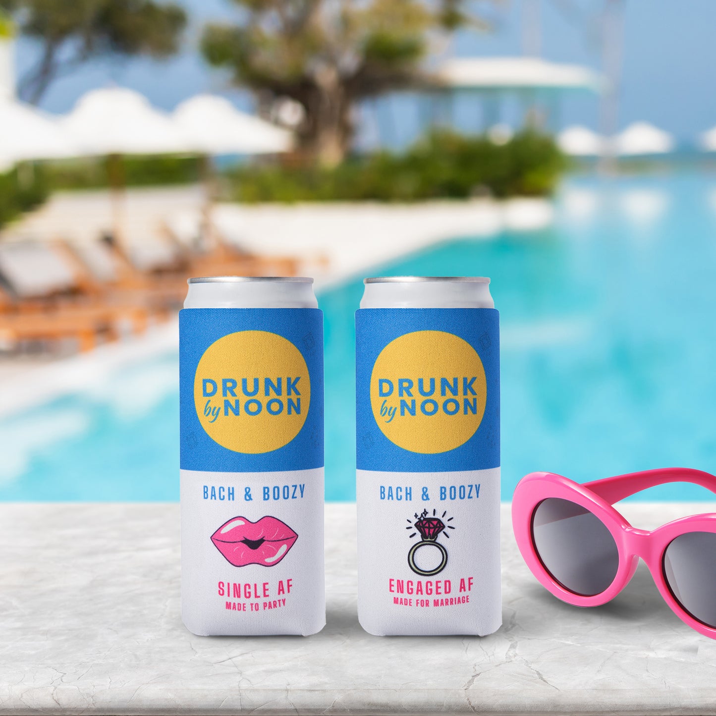 Bride Soon Bachelorette Party Favors I Bachelorette Party Slim Can Cooler Holders Bridesmaid Slim Can Compatible…