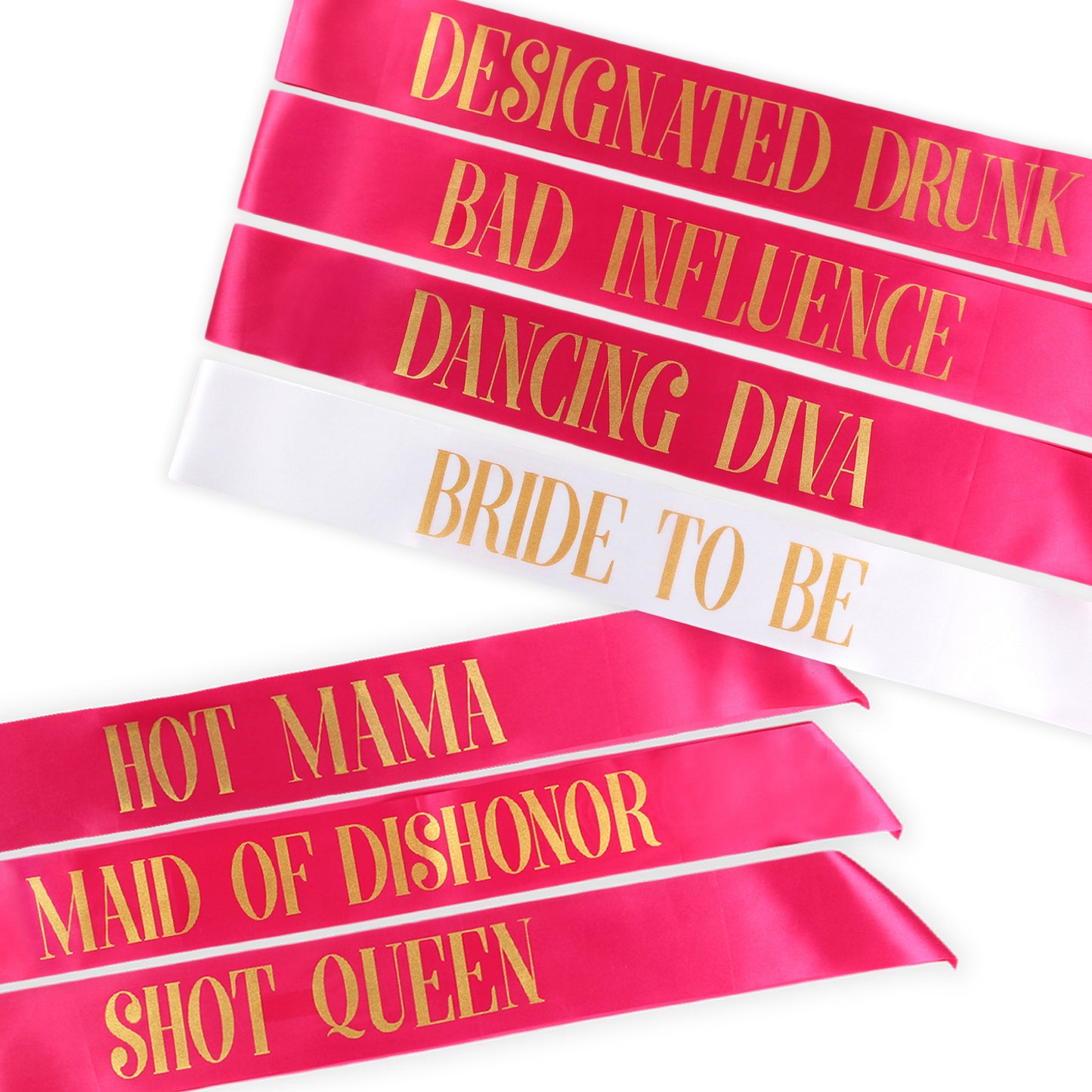 Bachelorette Party Sashes- Bride to Be and Bride Tribe Sashes