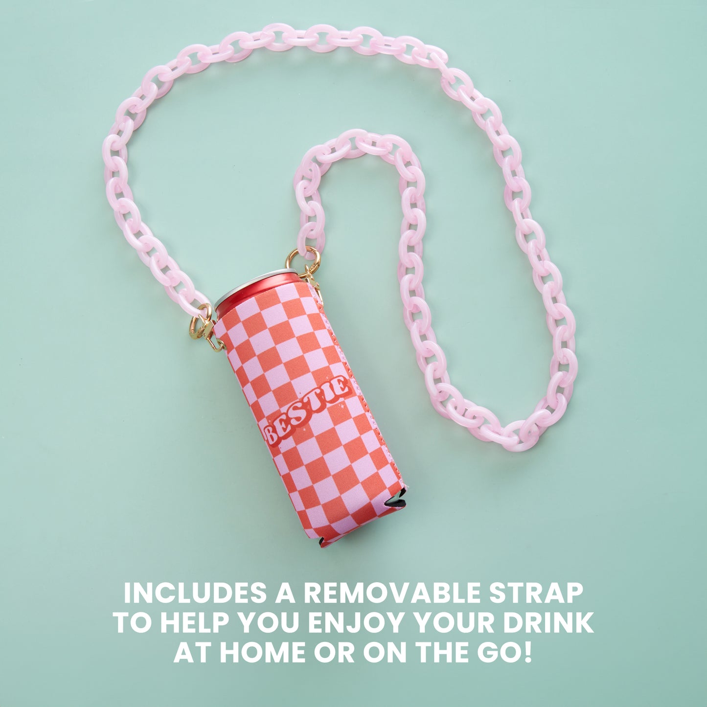 Checkered Slim Can Coolers Bachelorette Party Favors I Bachelorette Party Slim Can Cooler Holders Bridesmaid Slim Can Compatible