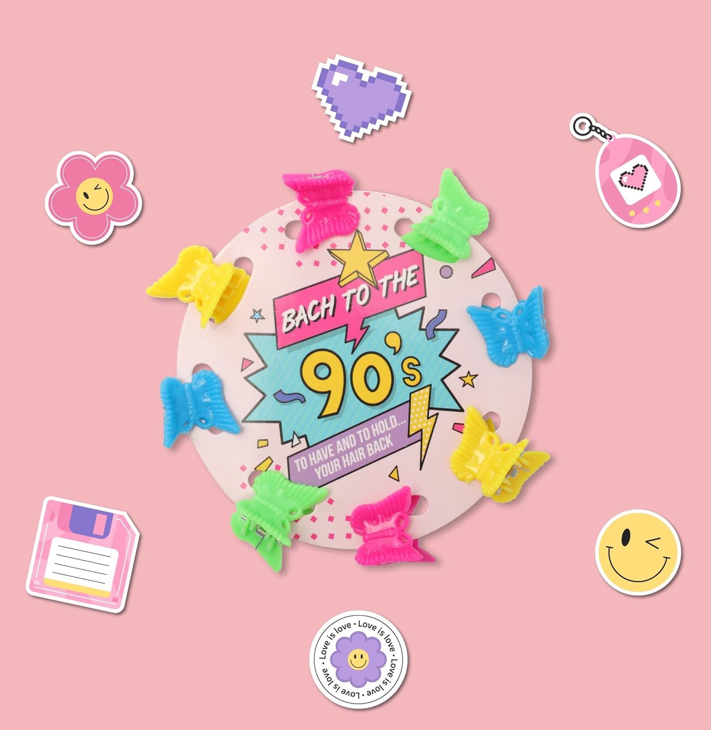 Bach to The 90s Bridesmaid Hair Clips