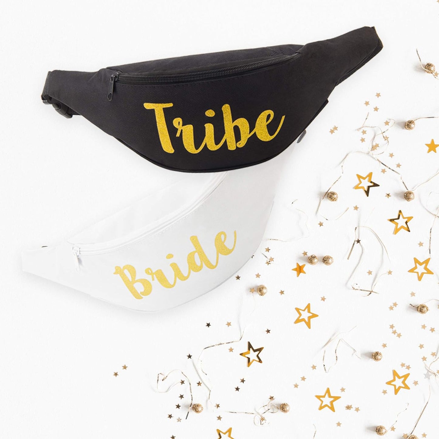 Tribe Bachelorette Fanny Packs Cursive