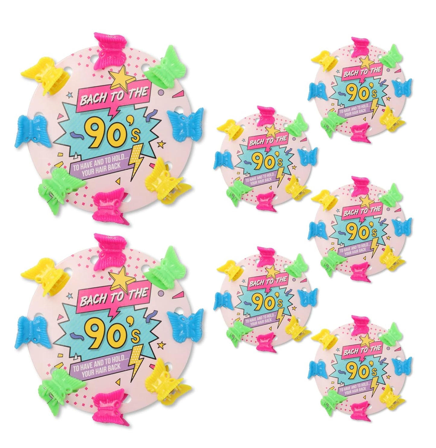 Bach to The 90s Bridesmaid Hair Clips