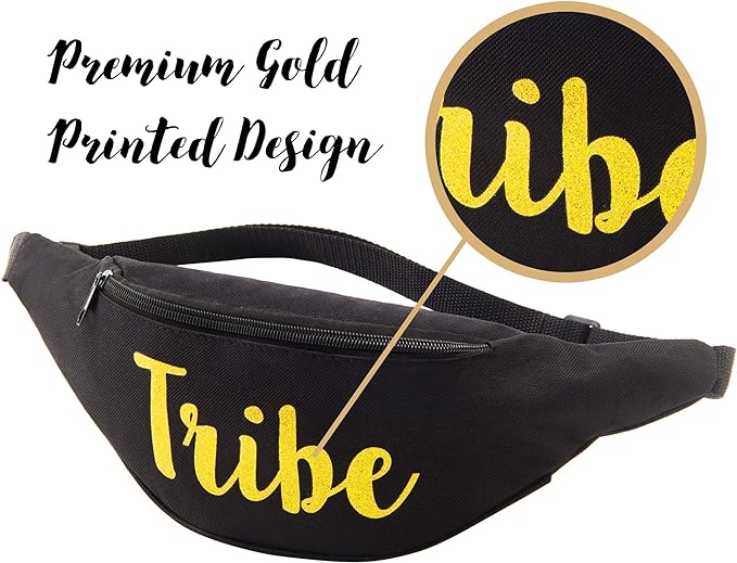 Tribe Bachelorette Fanny Packs Cursive