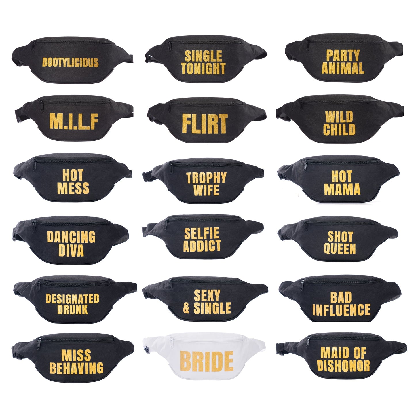 Funny Bachelorette Fanny Packs