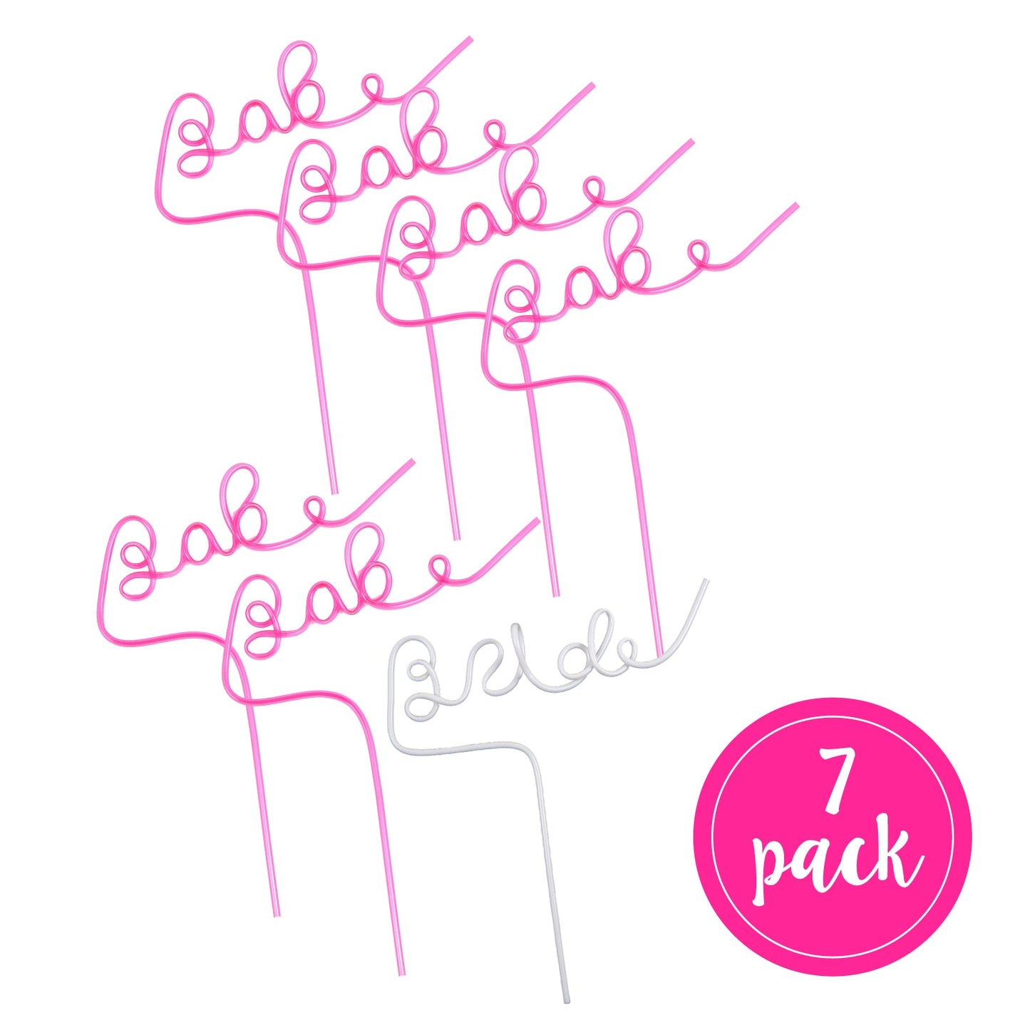 Bachelorette Babe Straws