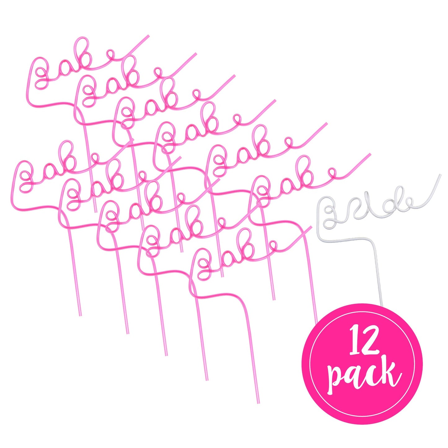Bachelorette Babe Straws