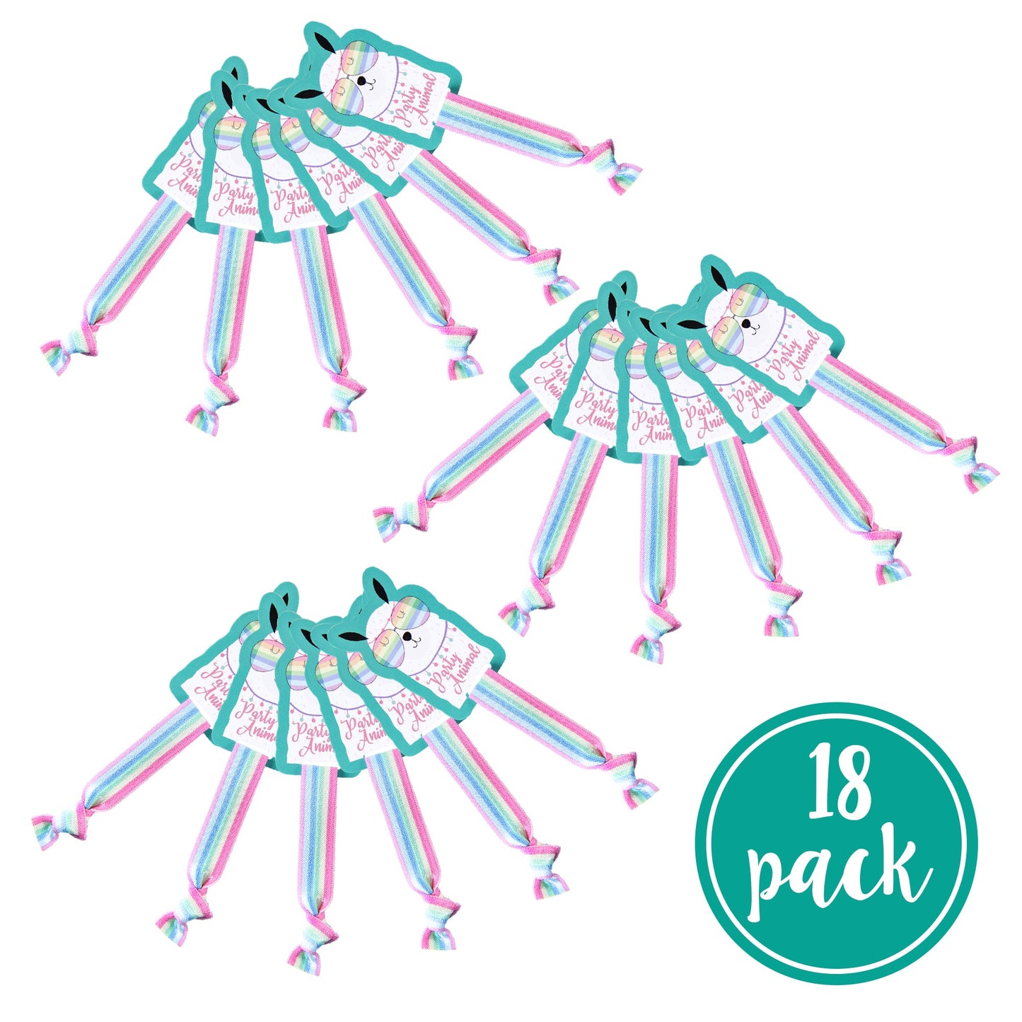 Llama Hair Ties
