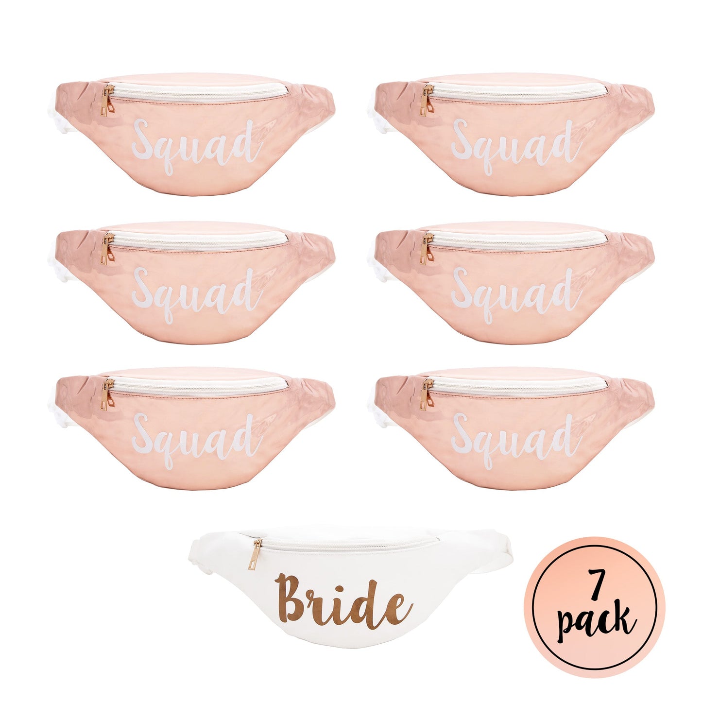 Rose Gold Fanny Pack - Squad