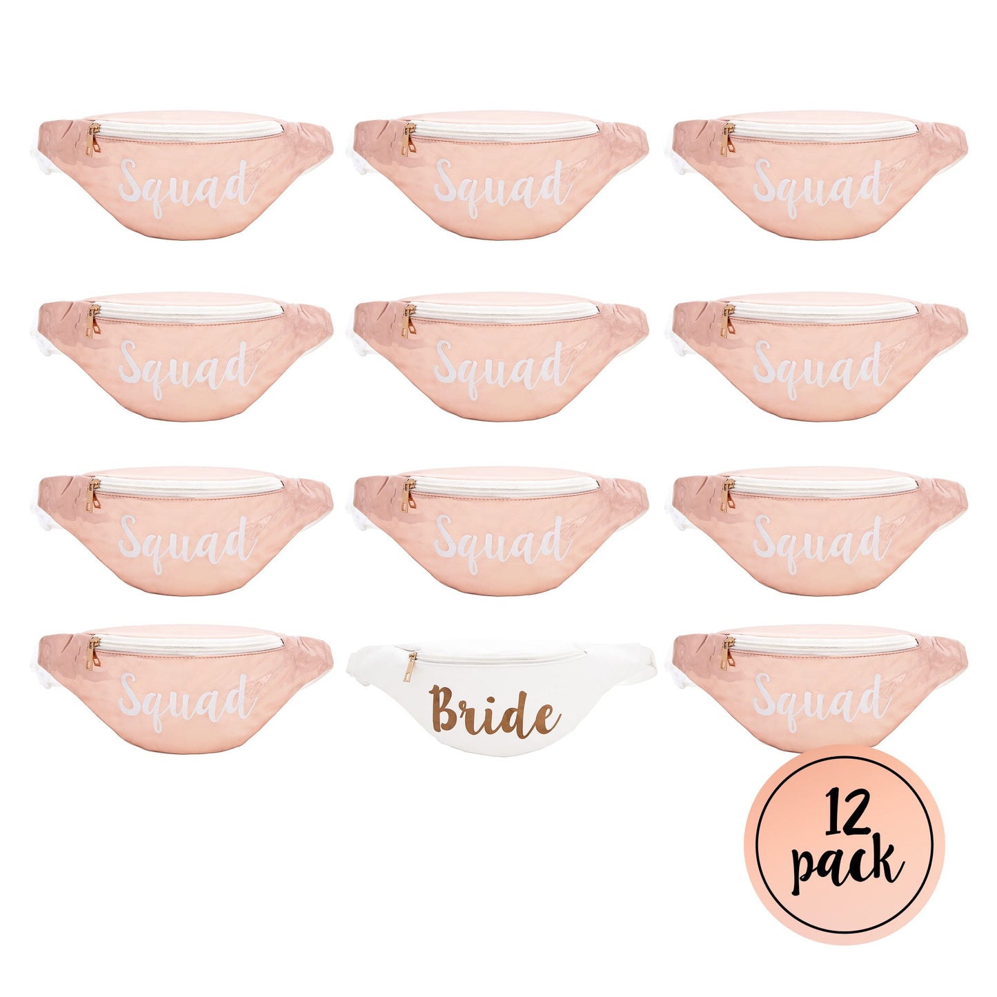 Rose Gold Fanny Pack - Squad