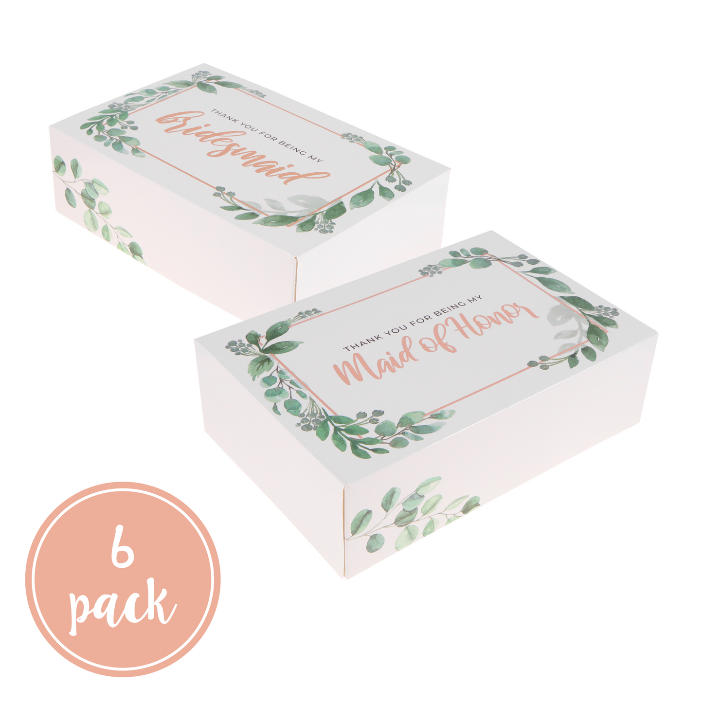 Thank You for Being My Bridesmaid Box Set (Eucalyptus)