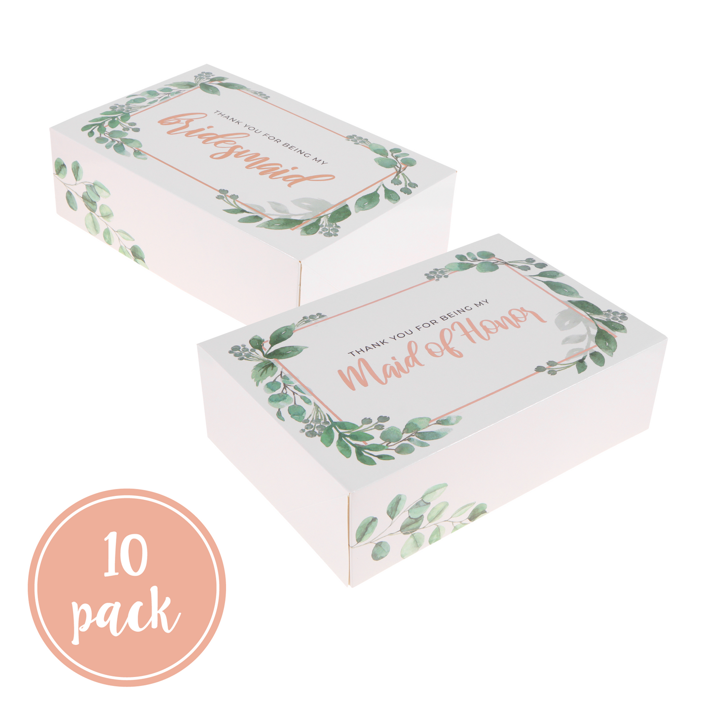 Thank You for Being My Bridesmaid Box Set (Eucalyptus)