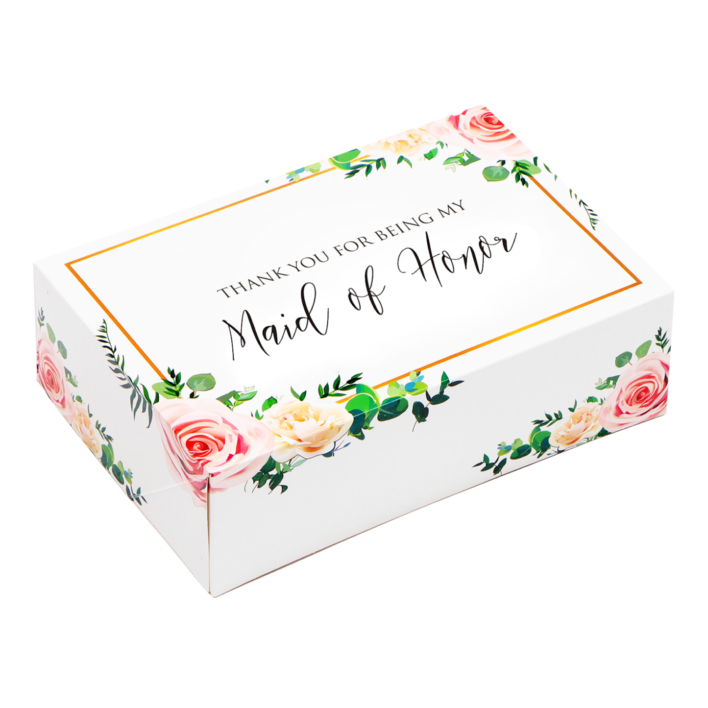 Thank You for Being My Bridesmaid Box Set (Floral)