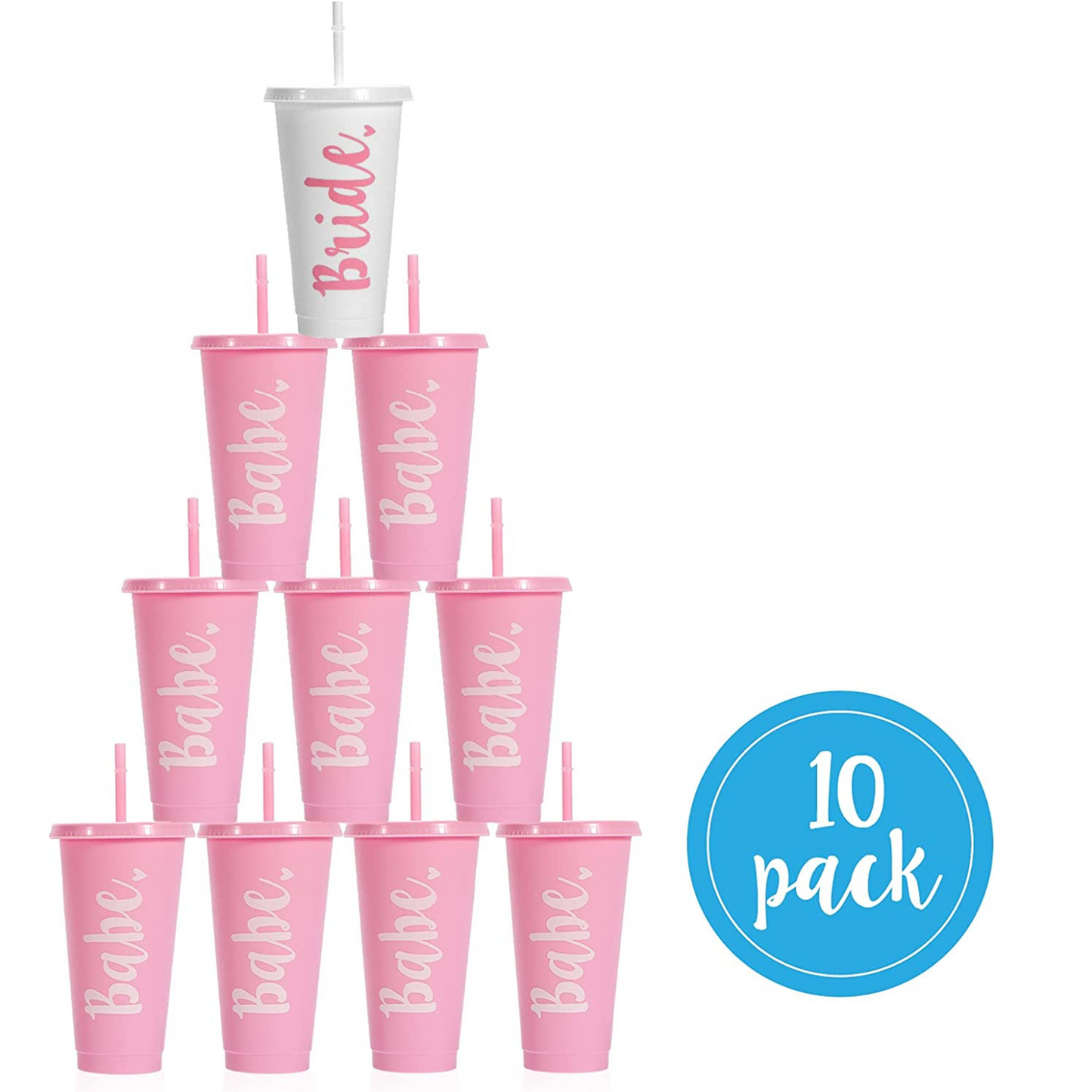Stackable Babe Cups with Lids
