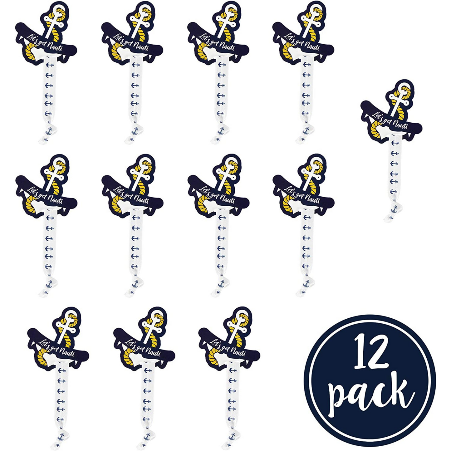 Nautical Hair Ties