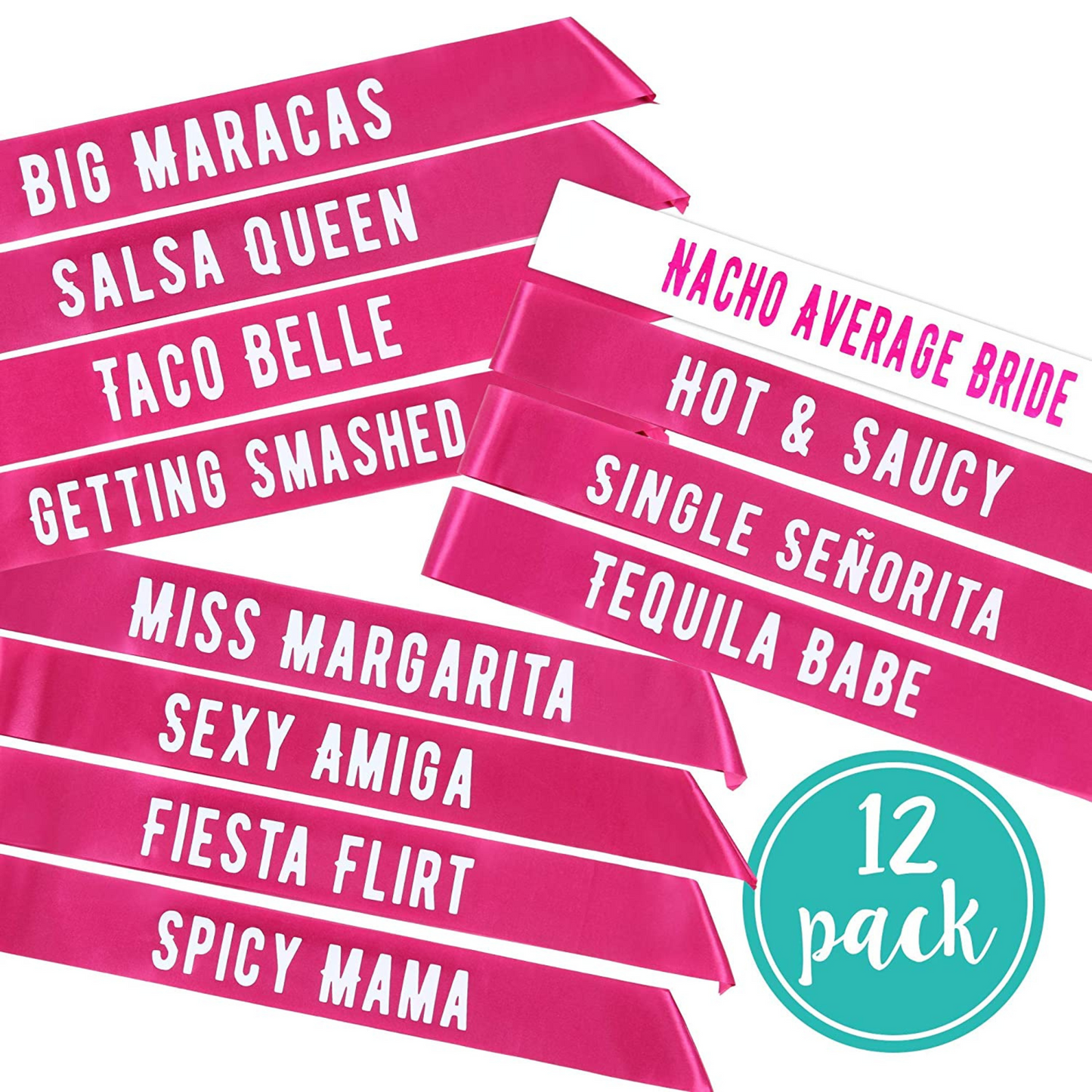 Final Fiesta Bachelorette Party Sashes
