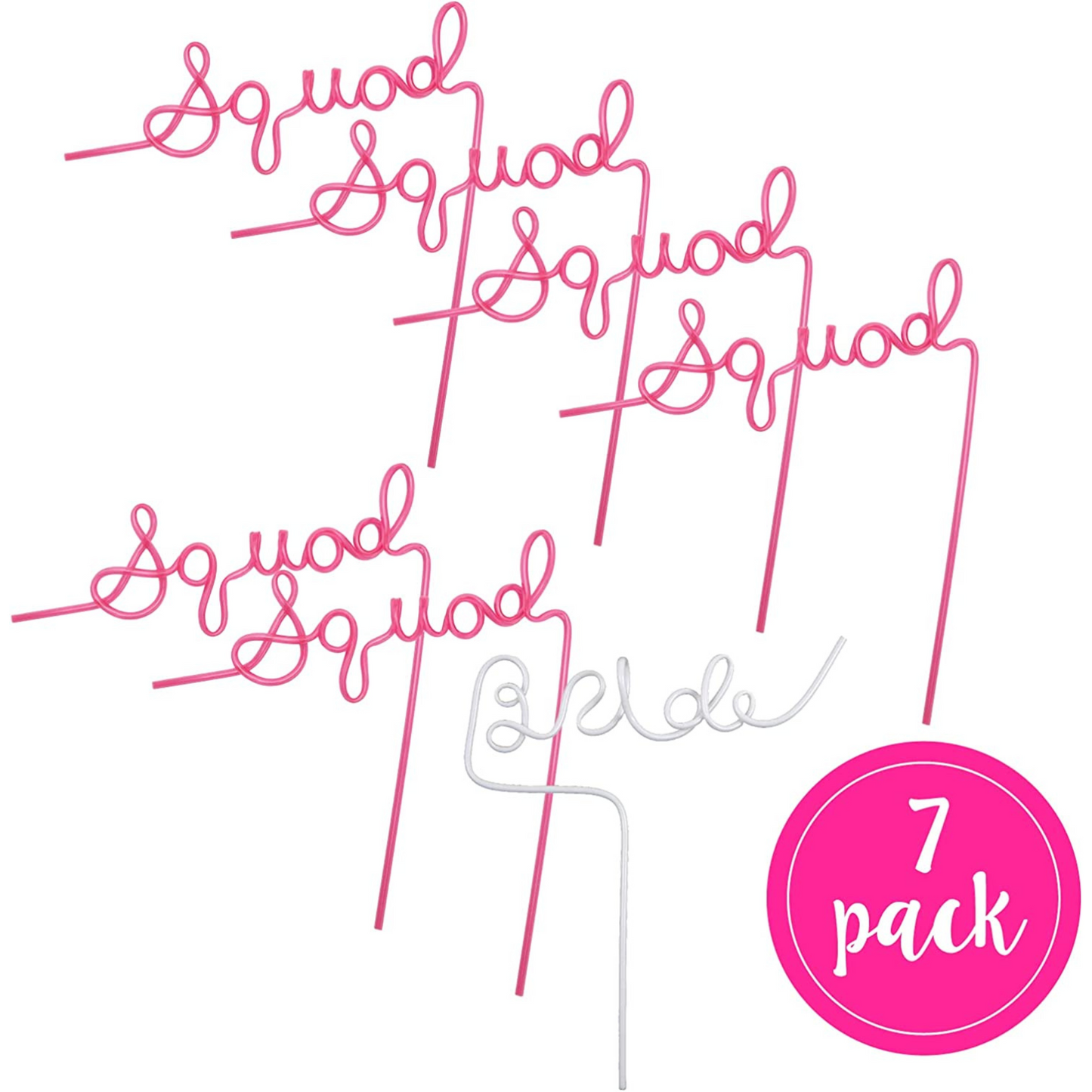 Bachelorette Squad Straws
