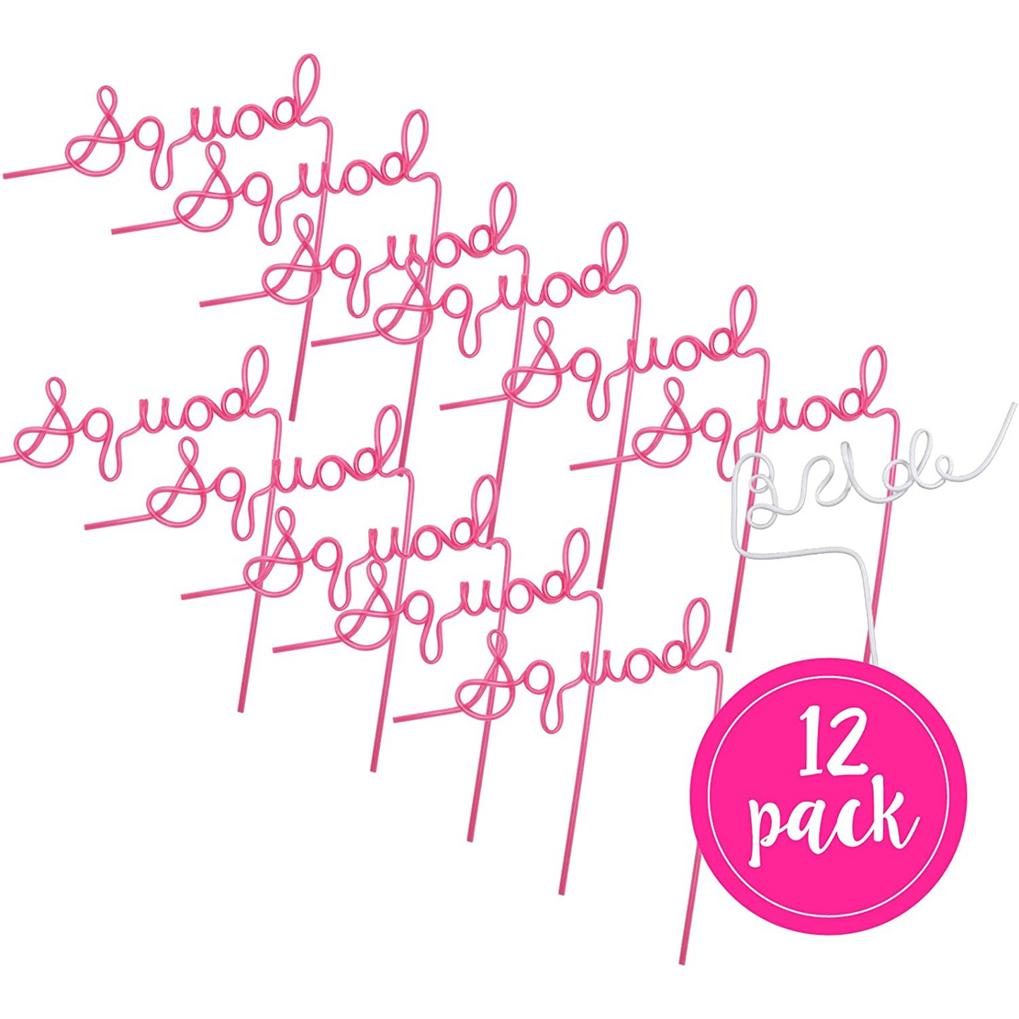 Bachelorette Squad Straws