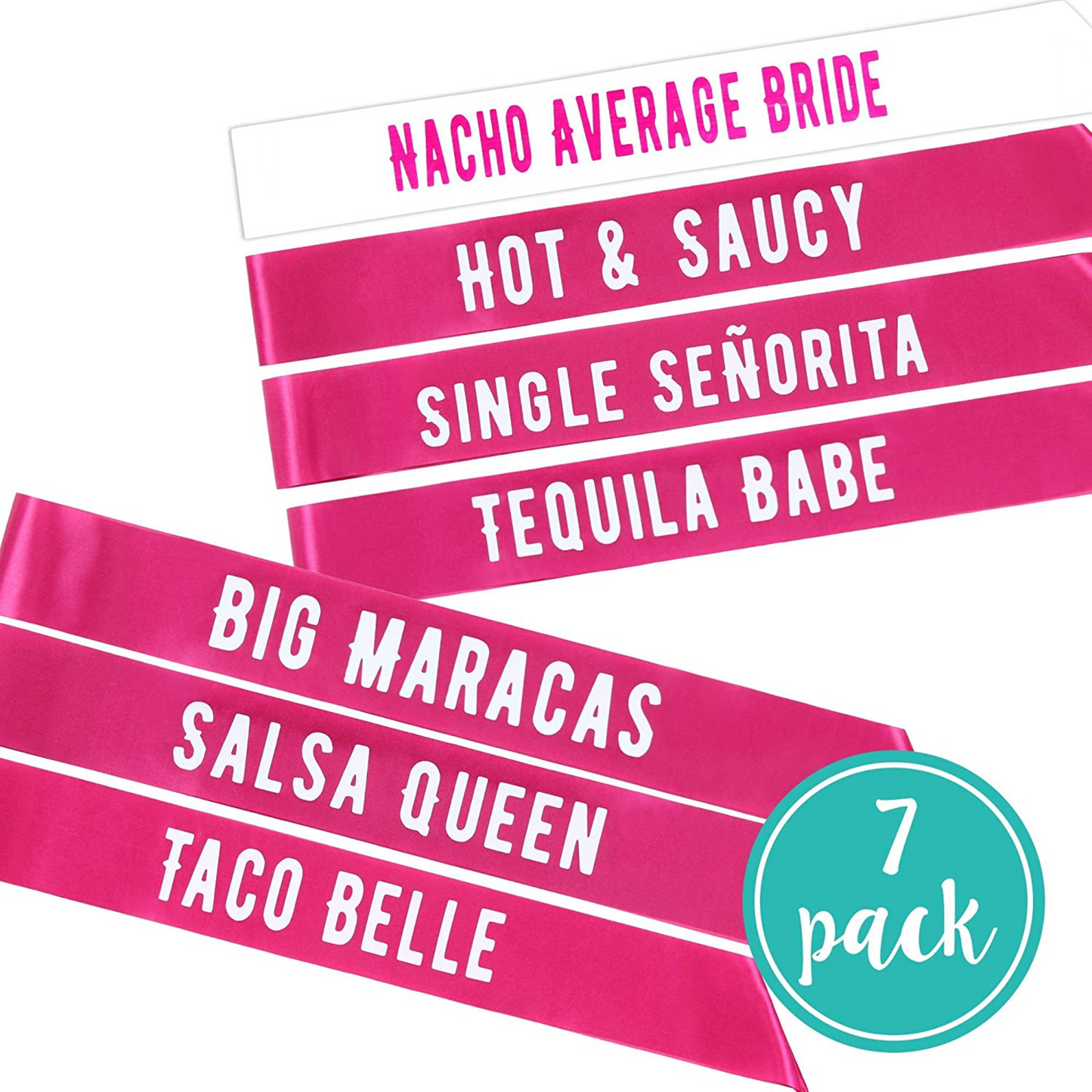 Final Fiesta Bachelorette Party Sashes