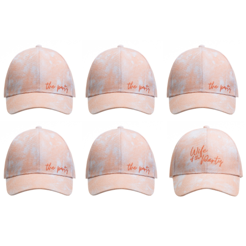 Bachelorette Tie Dye Cotton Hats