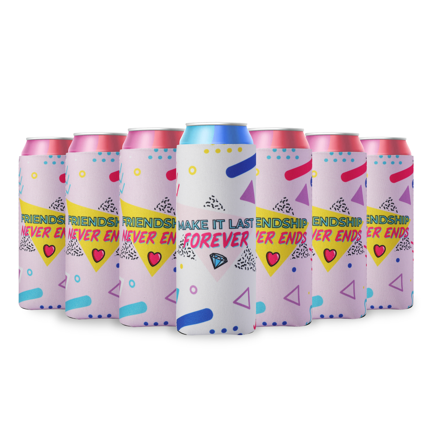 Bach to The 90s Bachelorette Party Slim Can Coolers