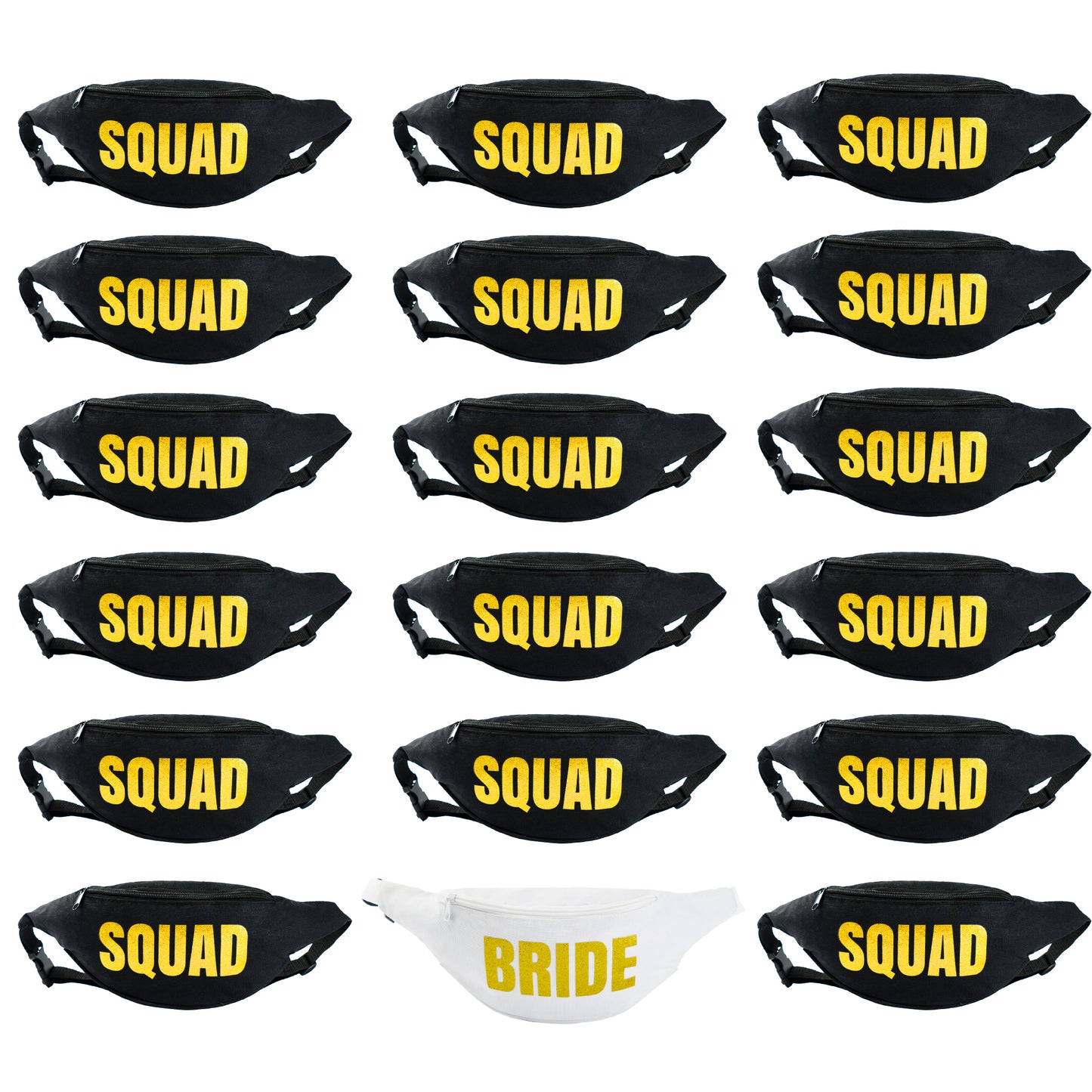 Squad Bachelorette Fanny Pack Sets Block
