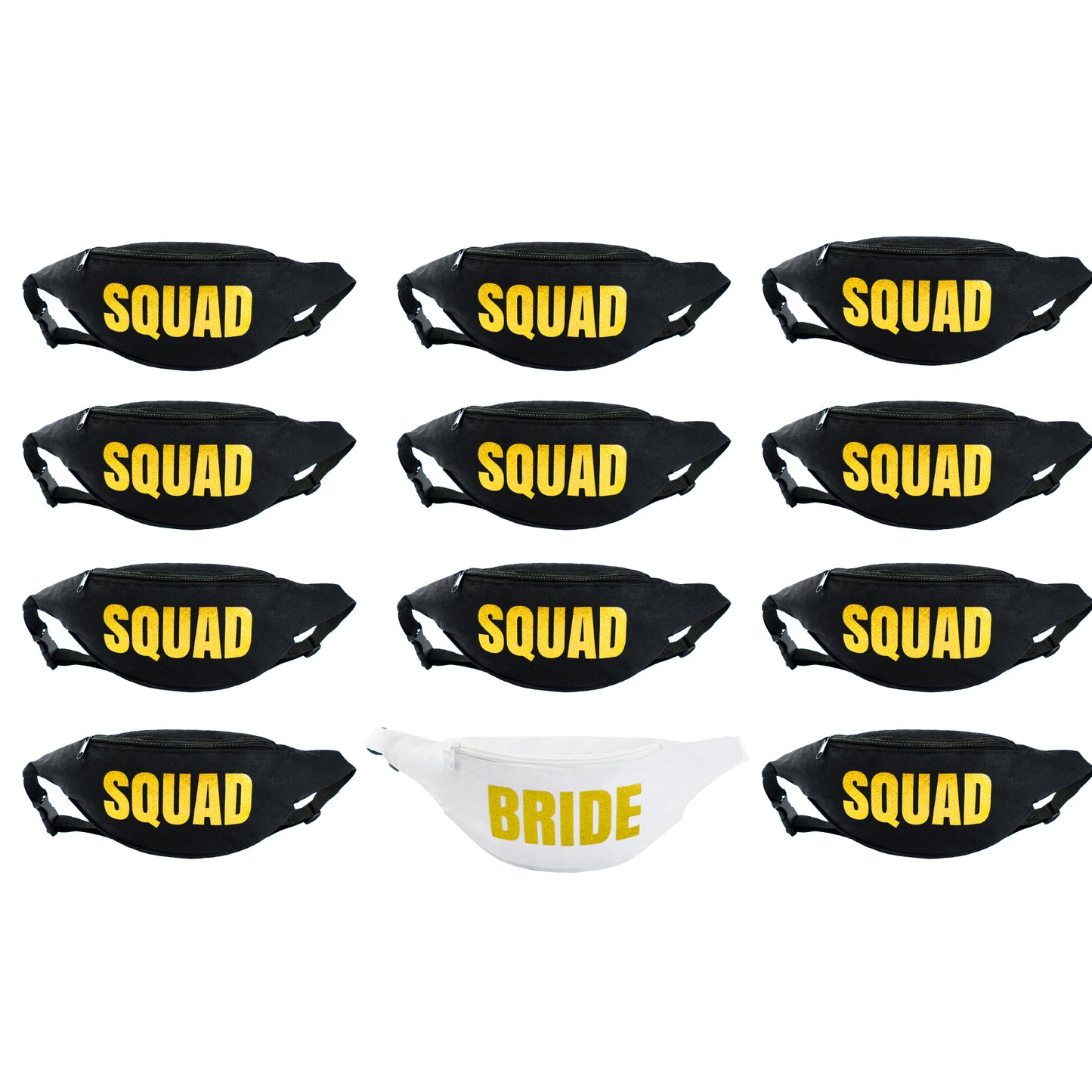 Squad Bachelorette Fanny Pack Sets Block