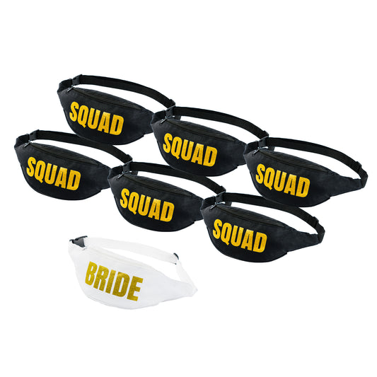 Squad Bachelorette Fanny Pack Sets Block