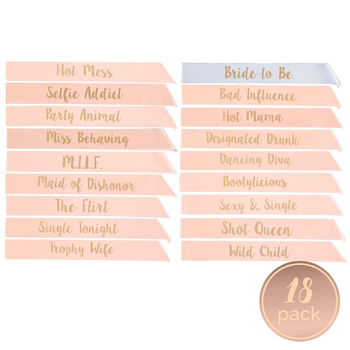 Bachelorette Party Sashes- Bride to Be and Bride Tribe Sashes