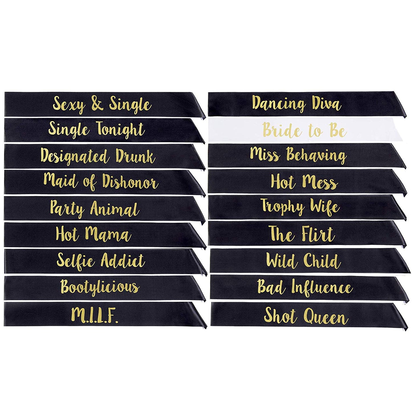 Bachelorette Party Sashes- Bride to Be and Bride Tribe Sashes