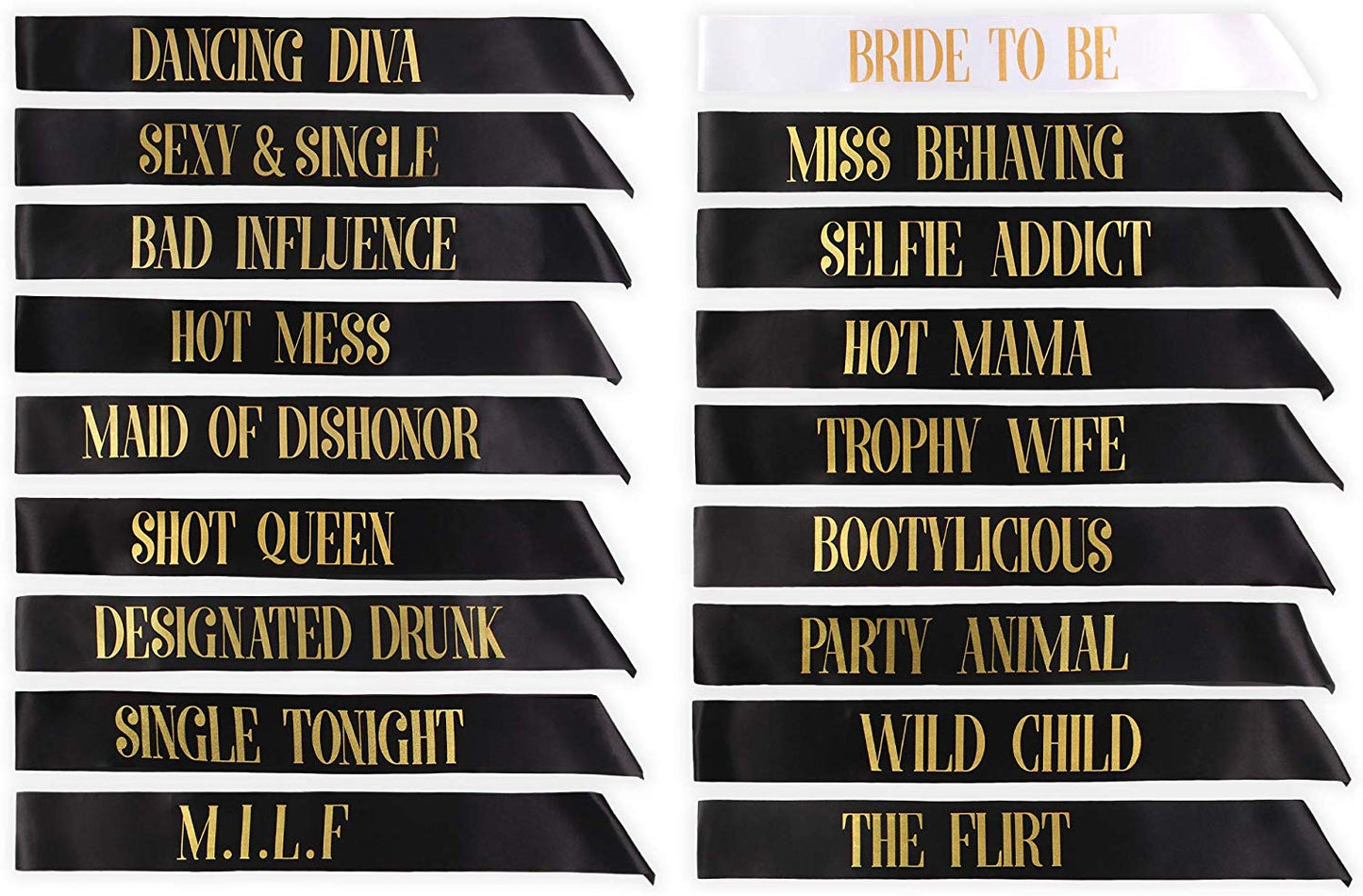 Bachelorette Party Sashes- Bride to Be and Bride Tribe Sashes