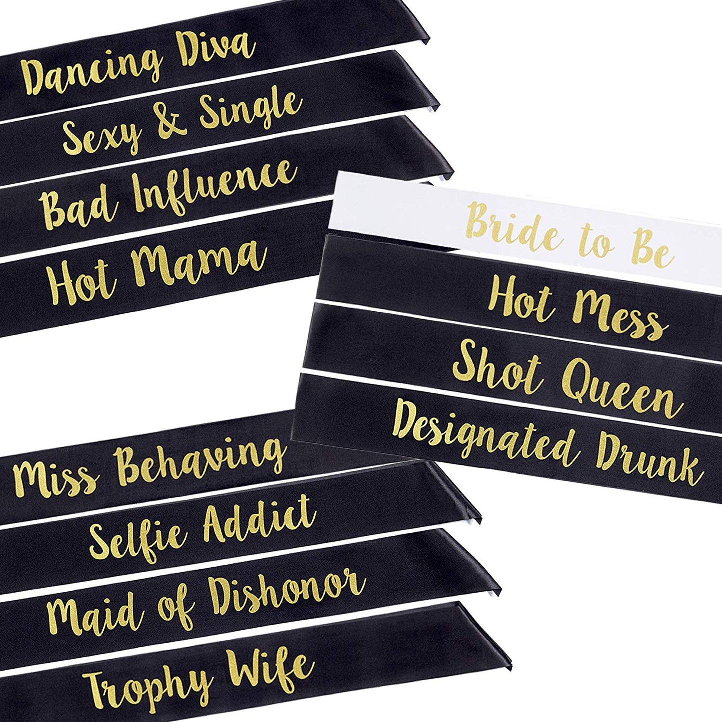 Bachelorette Party Sashes- Bride to Be and Bride Tribe Sashes