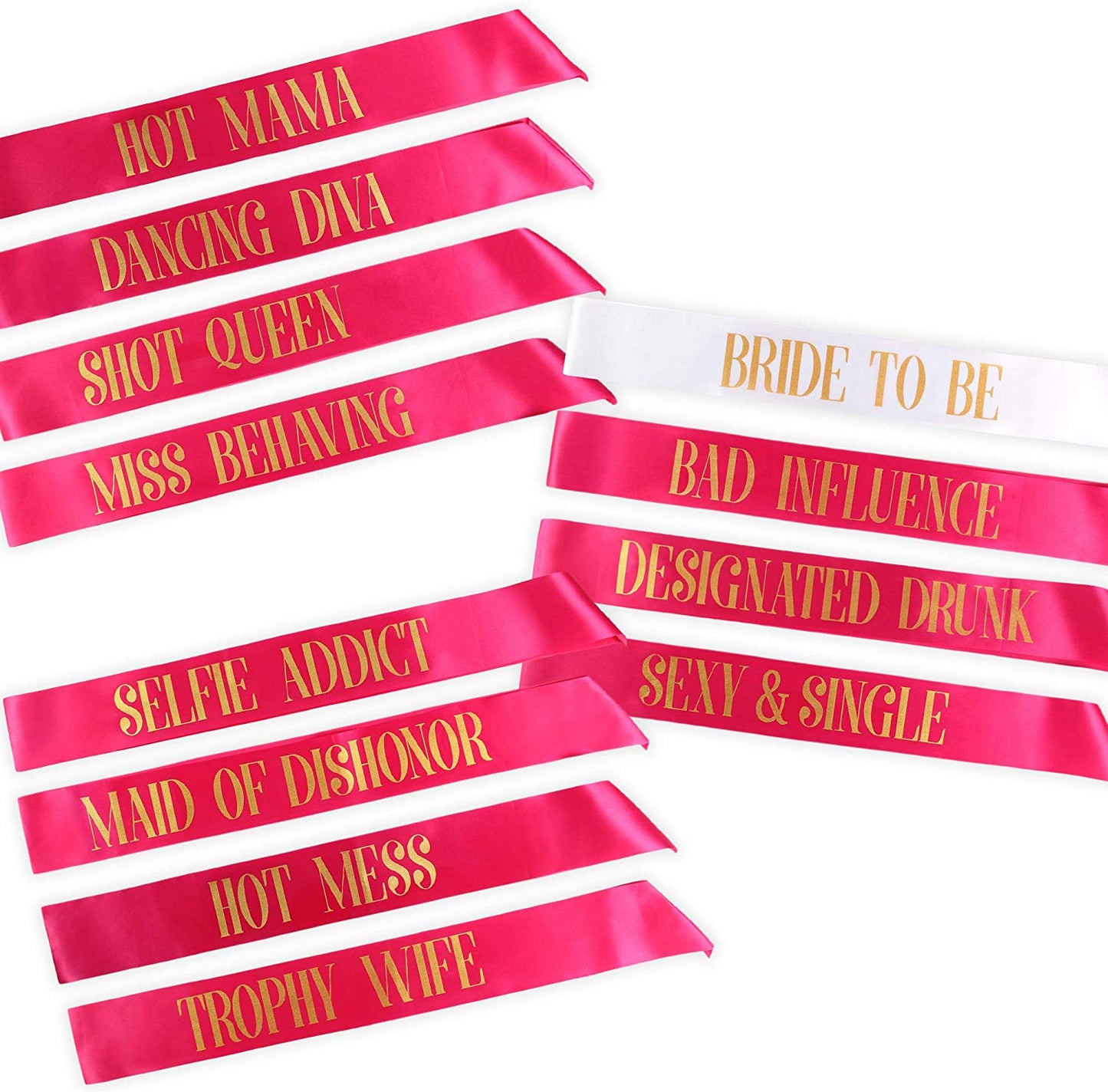 Bachelorette Party Sashes- Bride to Be and Bride Tribe Sashes
