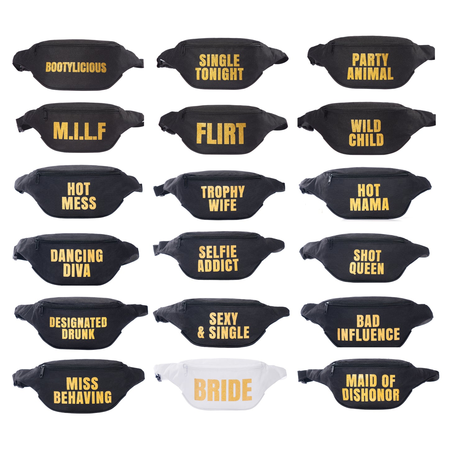 Funny Bachelorette Fanny Packs