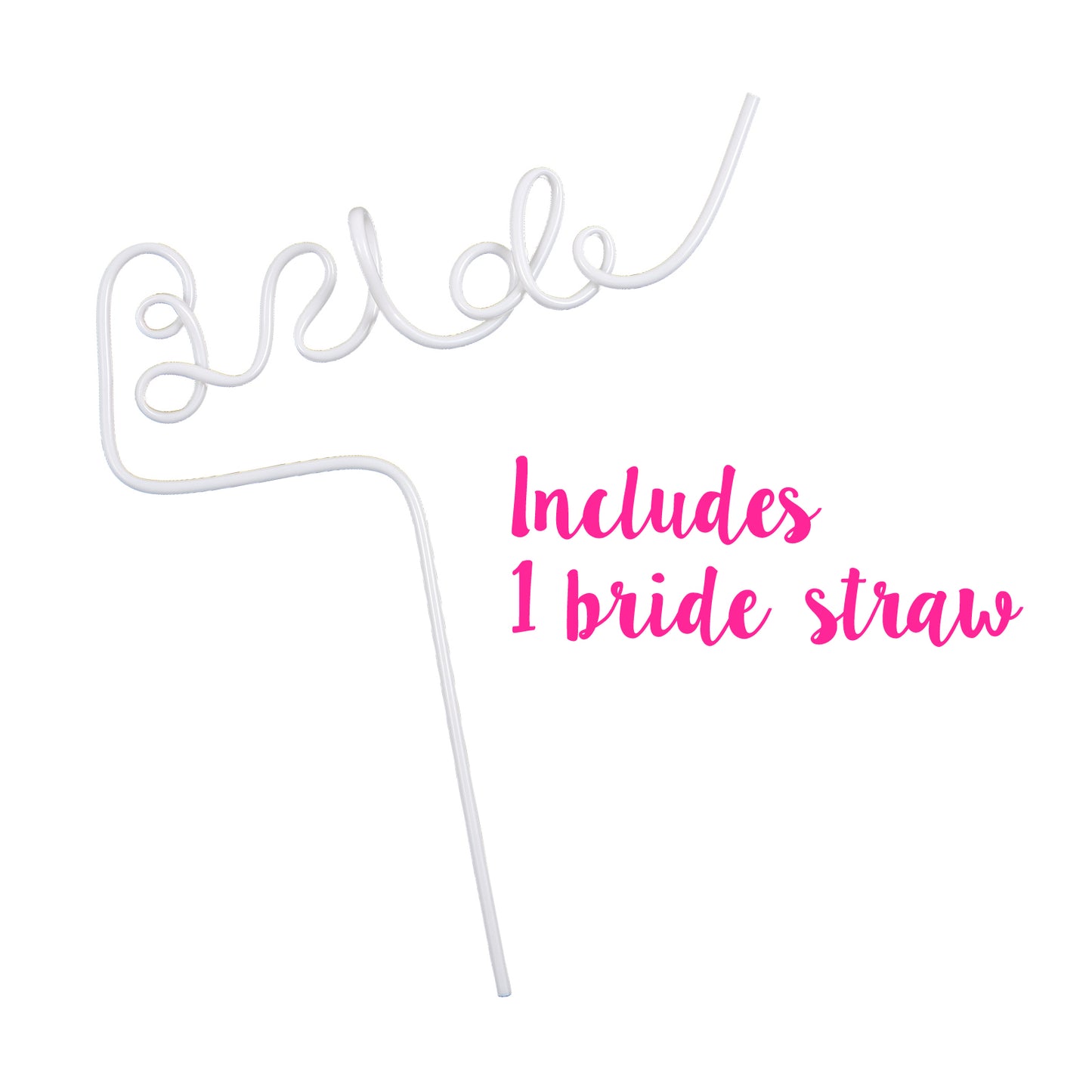 Bachelorette Babe Straws