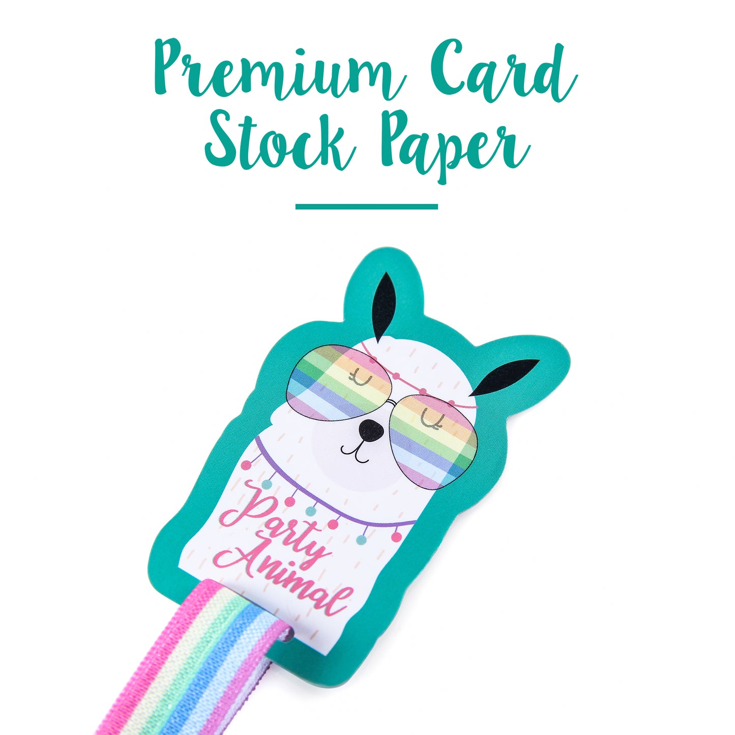 Llama Hair Ties