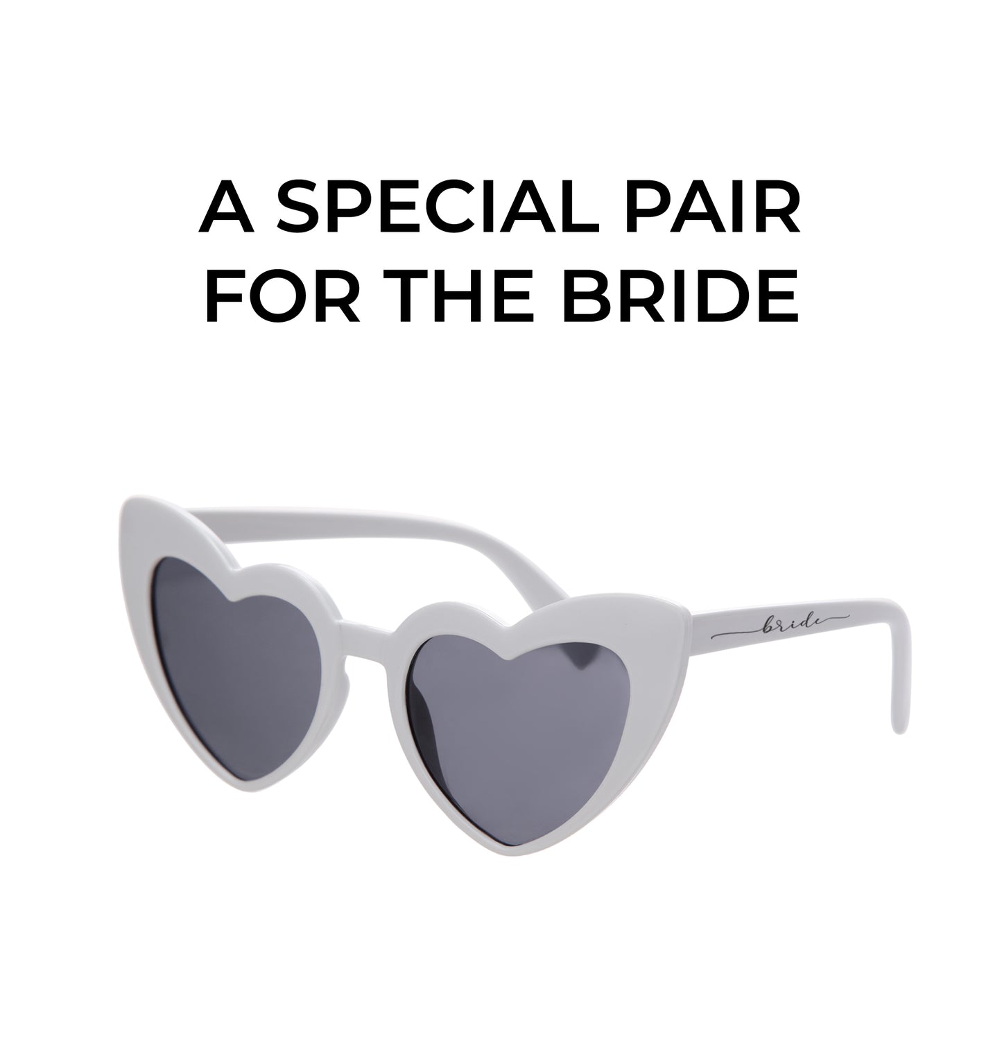 Bachelorette Party Retro Heart Sunglasses