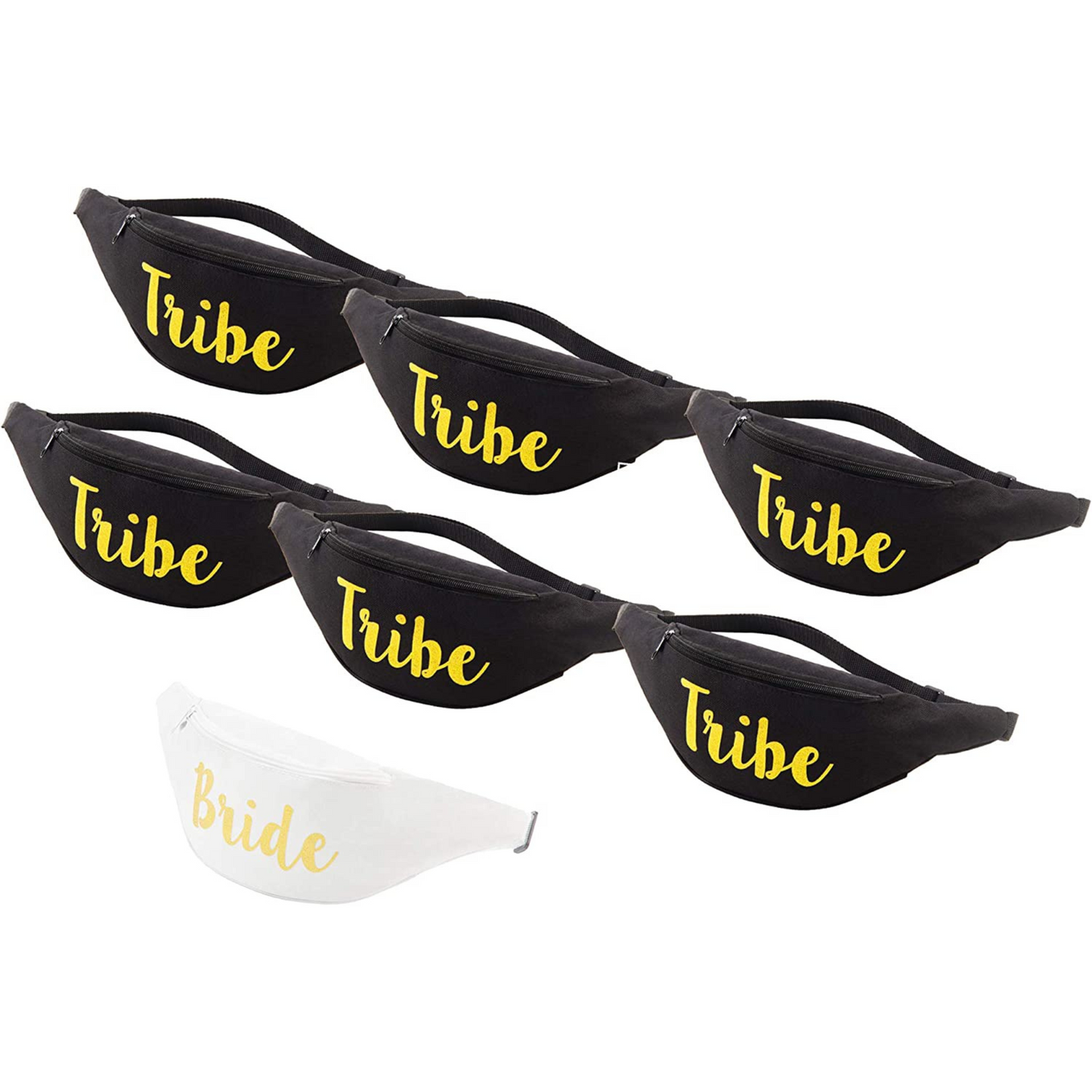 Tribe Bachelorette Fanny Packs Cursive