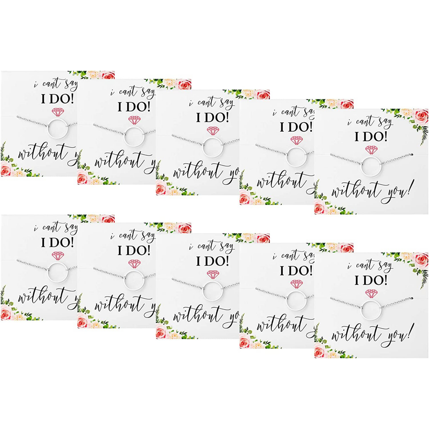 I Can't Say"I Do" Without You Necklaces