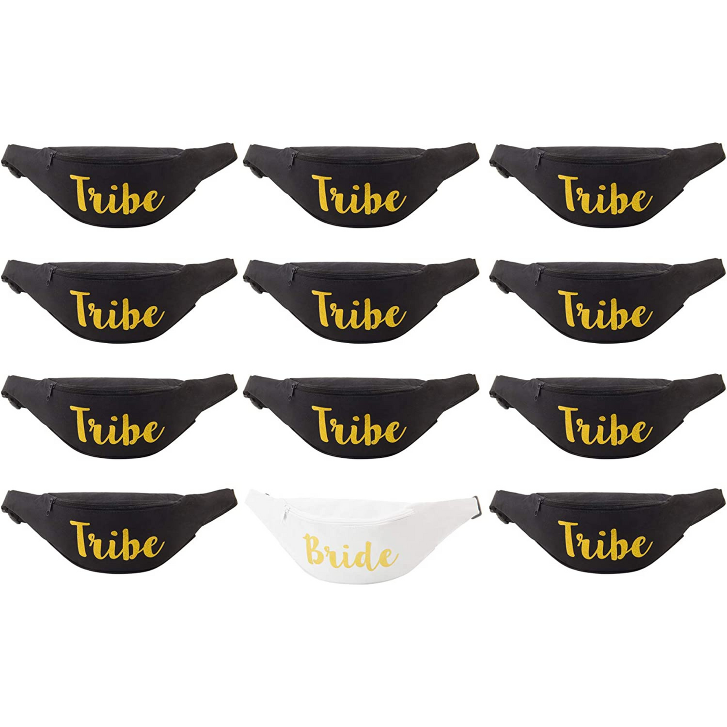 Tribe Bachelorette Fanny Packs Cursive