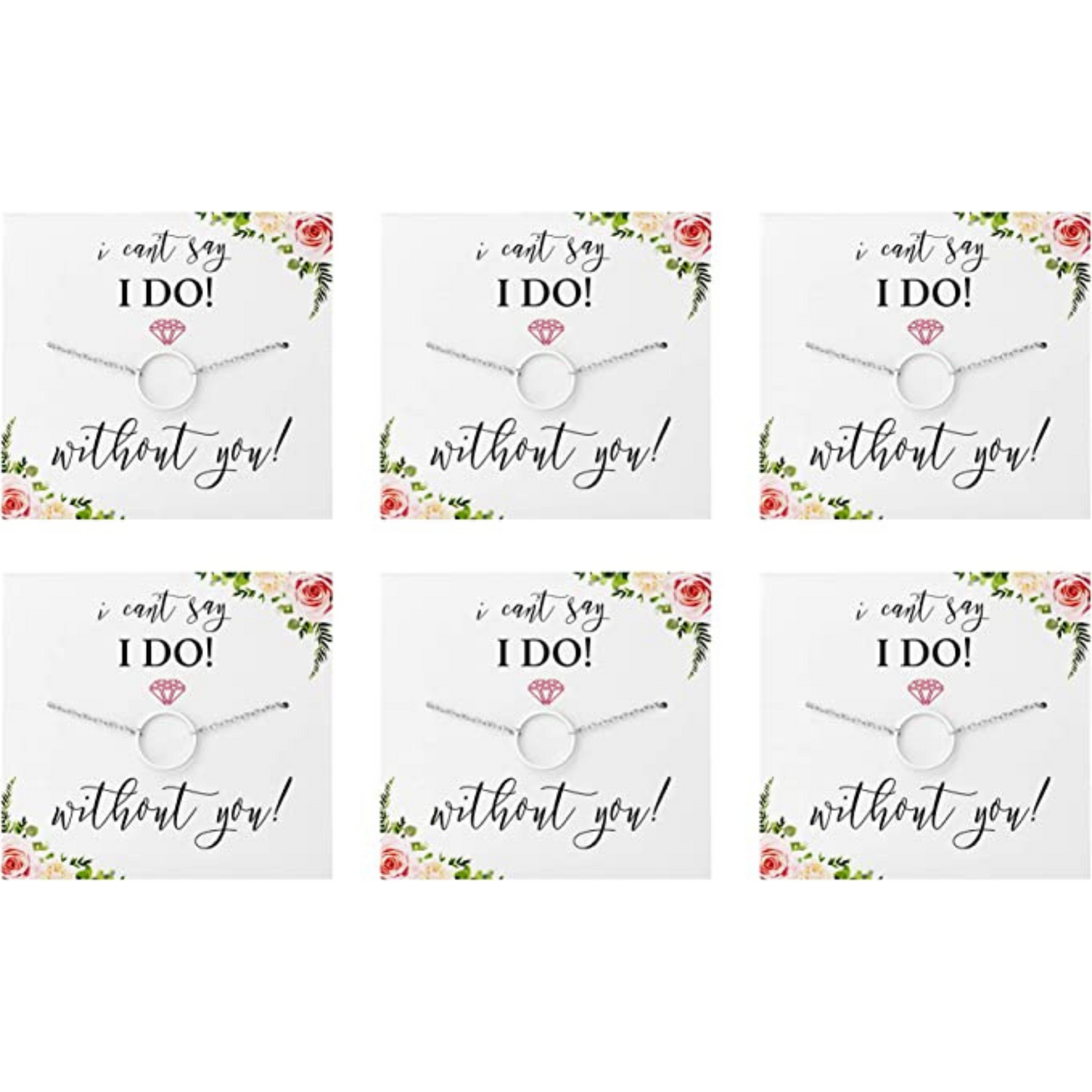 I Can't Say"I Do" Without You Necklaces