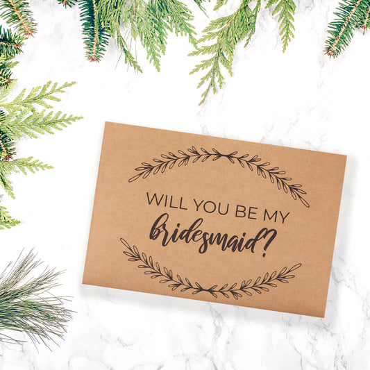 Kraft Bridesmaid Box Set