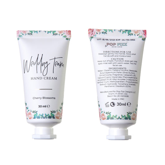 Wedding Team Hand Cream