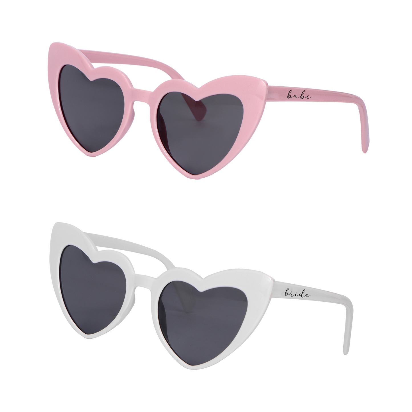 Bachelorette Party Retro Heart Sunglasses