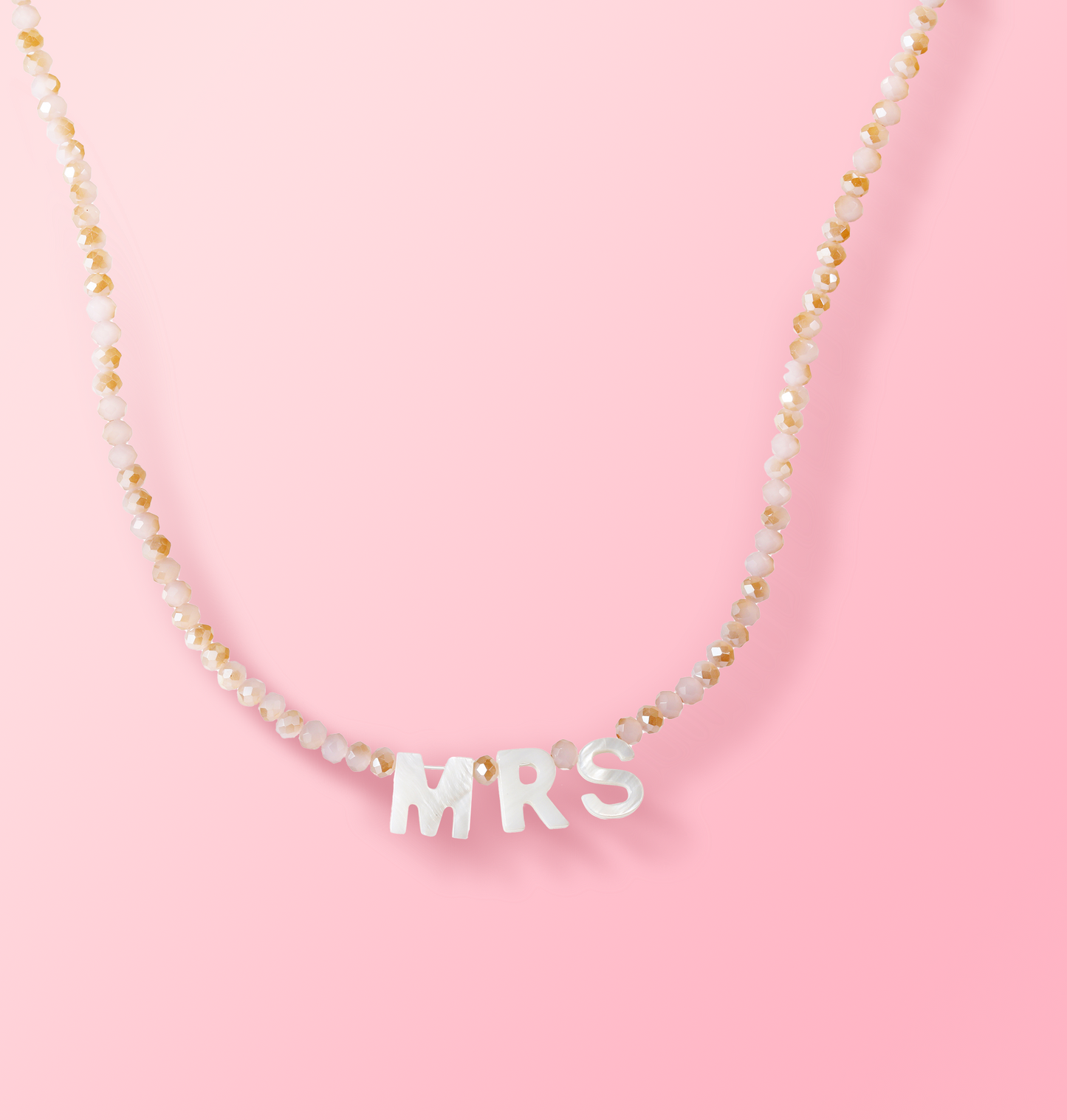 Pop Fizz Designs | Bachelorette Party MRS Necklace