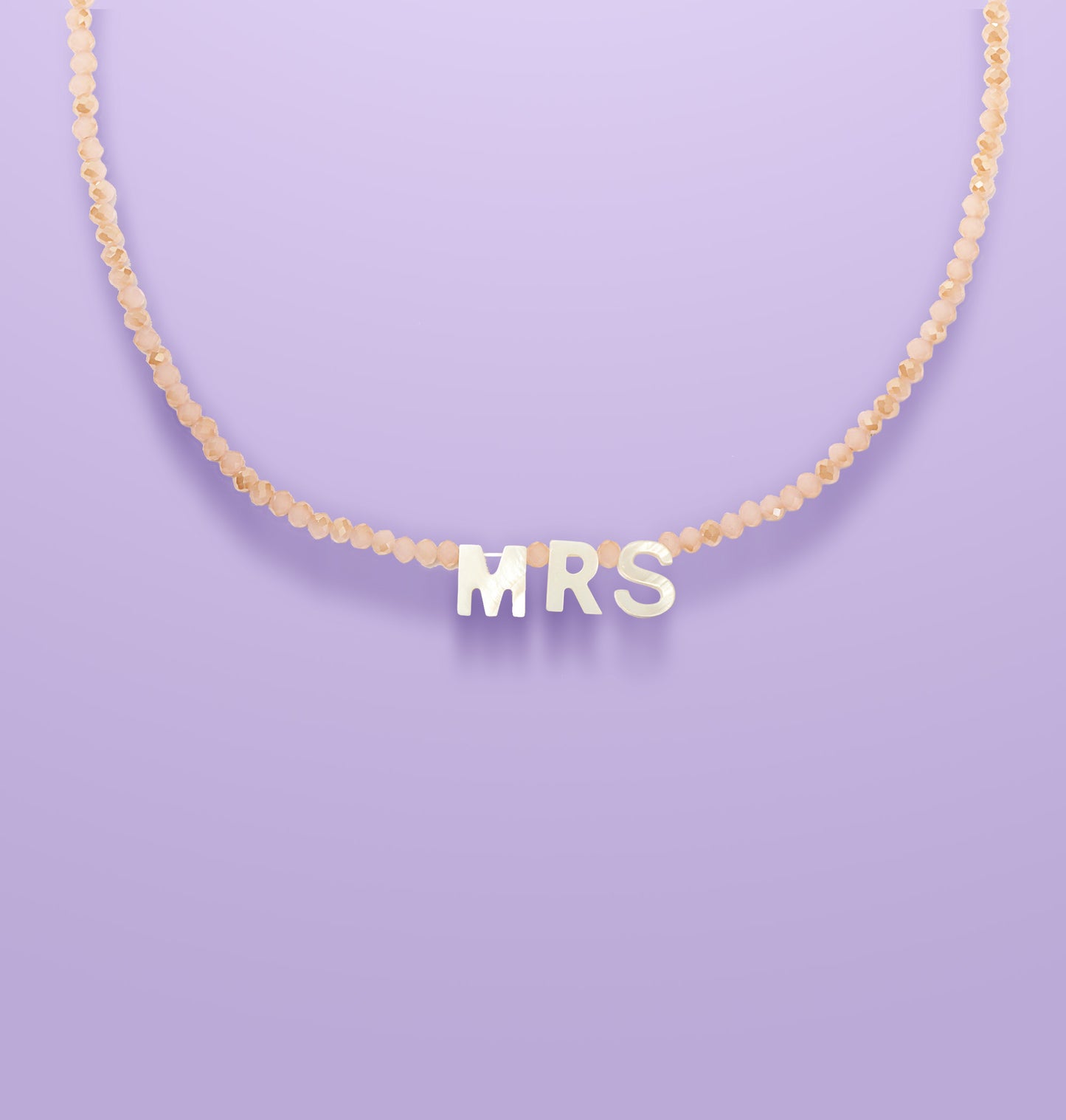 Pop Fizz Designs | Bachelorette Party MRS Necklace