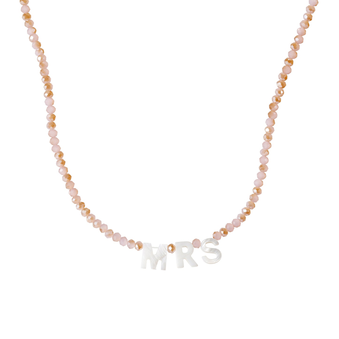 Pop Fizz Designs | Bachelorette Party MRS Necklace