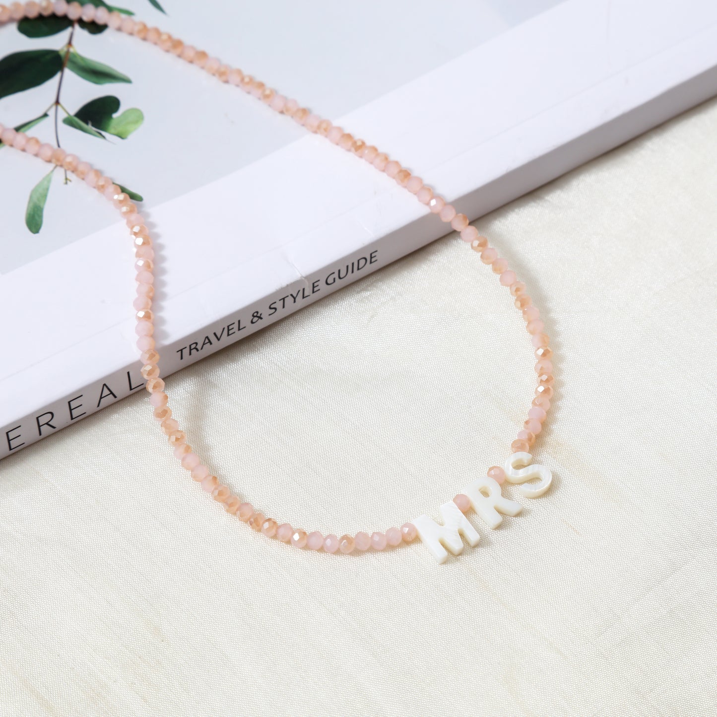 Pop Fizz Designs | Bachelorette Party MRS Necklace