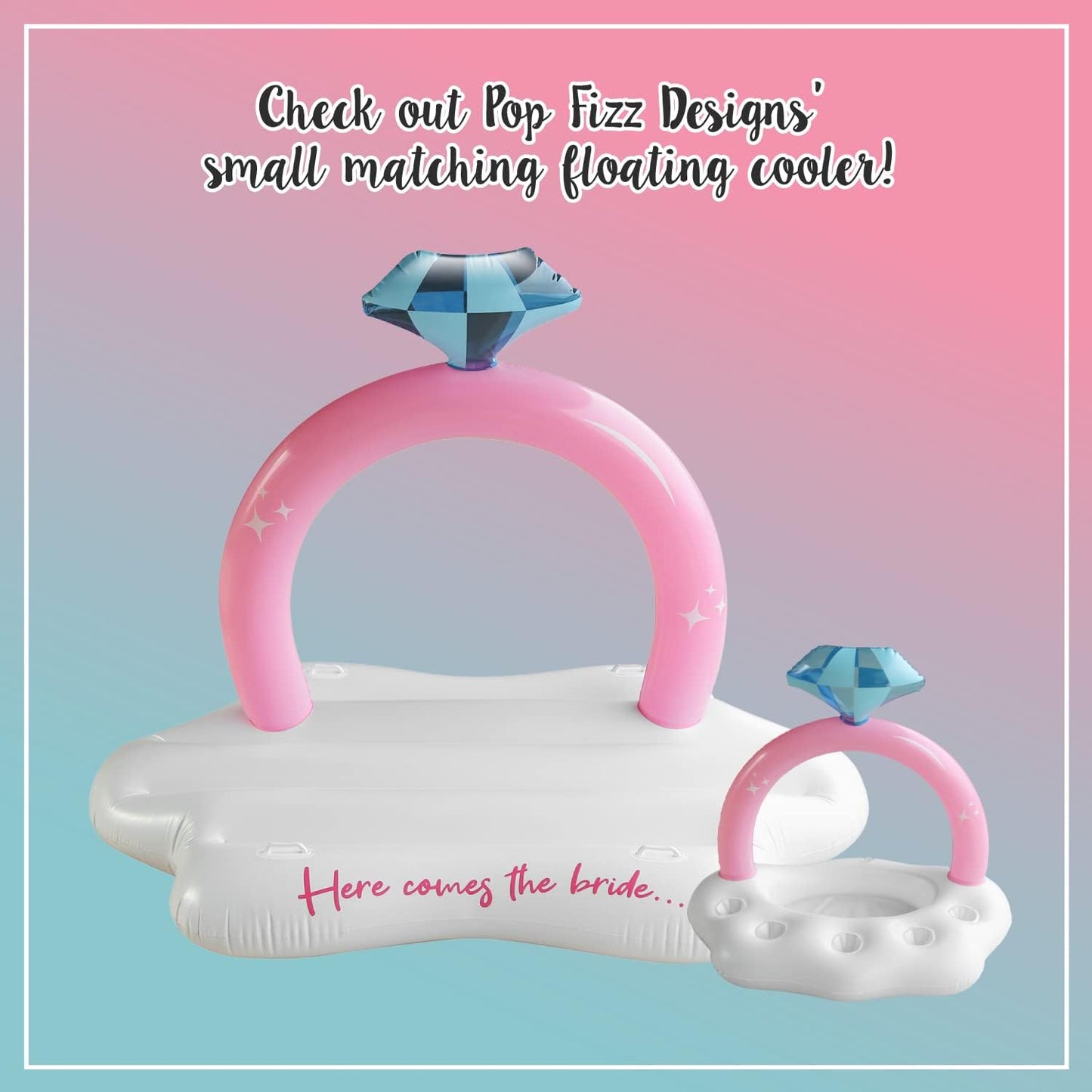 Giant Wedding Ring Pool Float