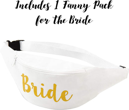 Bachelorette Fanny Packs | Bride Fanny Pack | Squad Fanny Packs Cursive